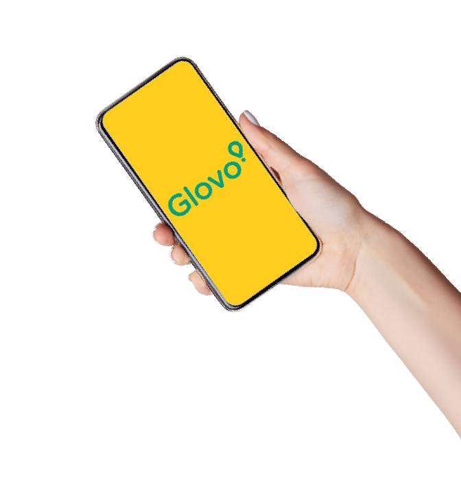 Pide con Glovo